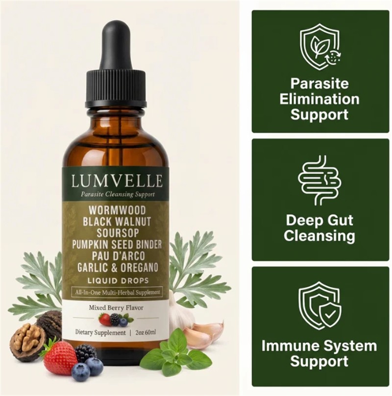 1/2/3 LUMVELLE Wild Harvested Wormwood Herbal Liquid Botanical Supplement Drops