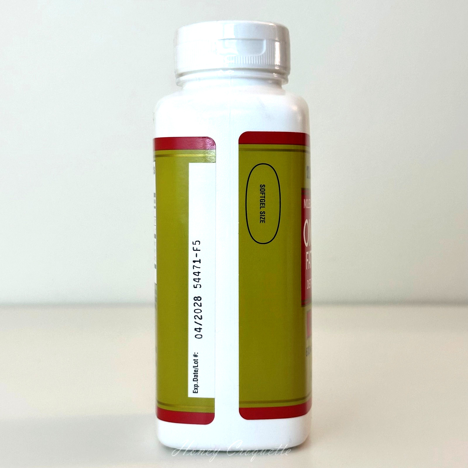 Trader Joe’s Omega-3 Fatty Acids Dietary Supplement 90 Gels