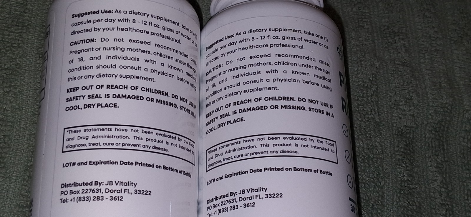 JB Restore: Glyco Restore & Pain Relief Dietary Supplement 30 Capsules