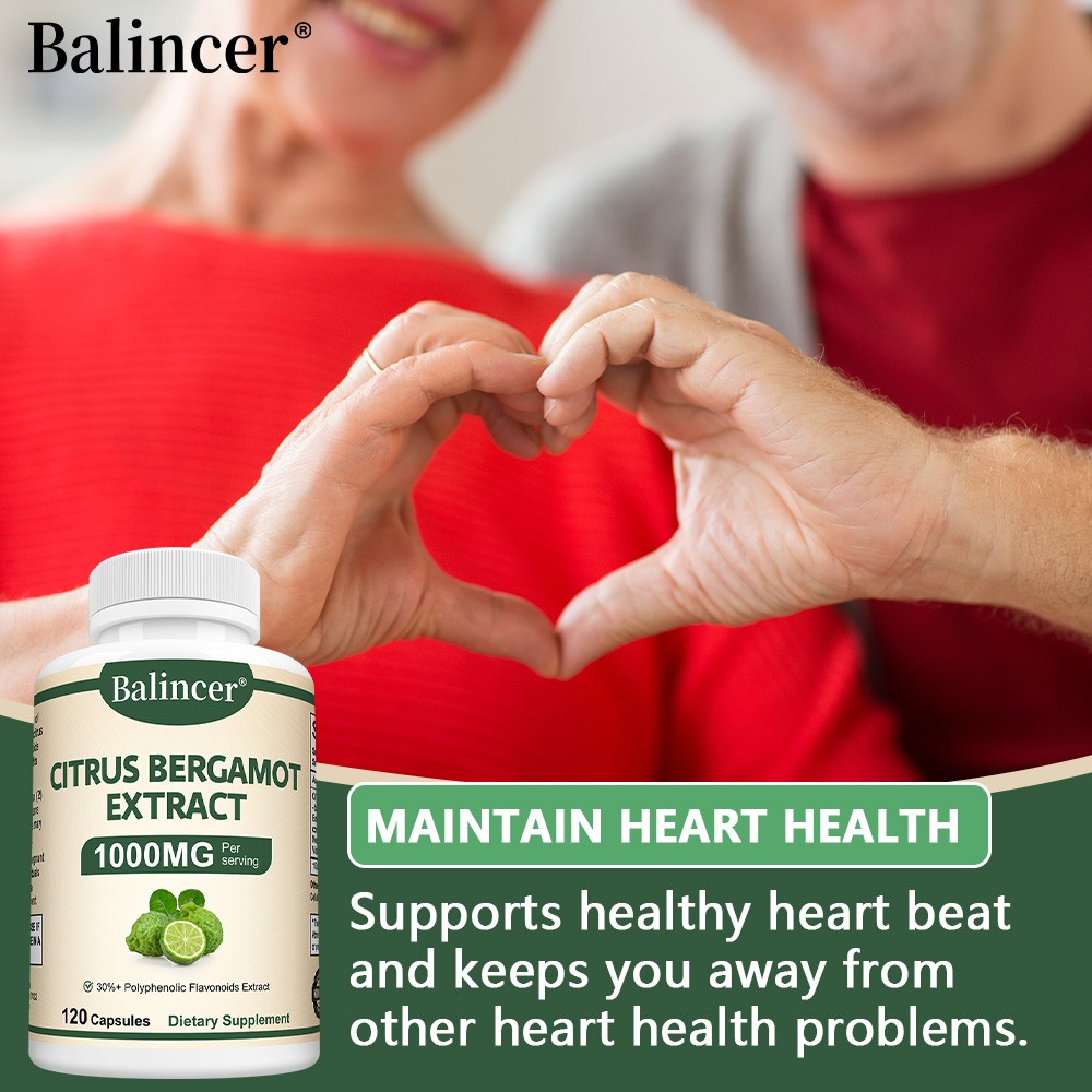 Bergamot Extract 30/60/120capsules – Maintain cardiovascular health, antioxidant