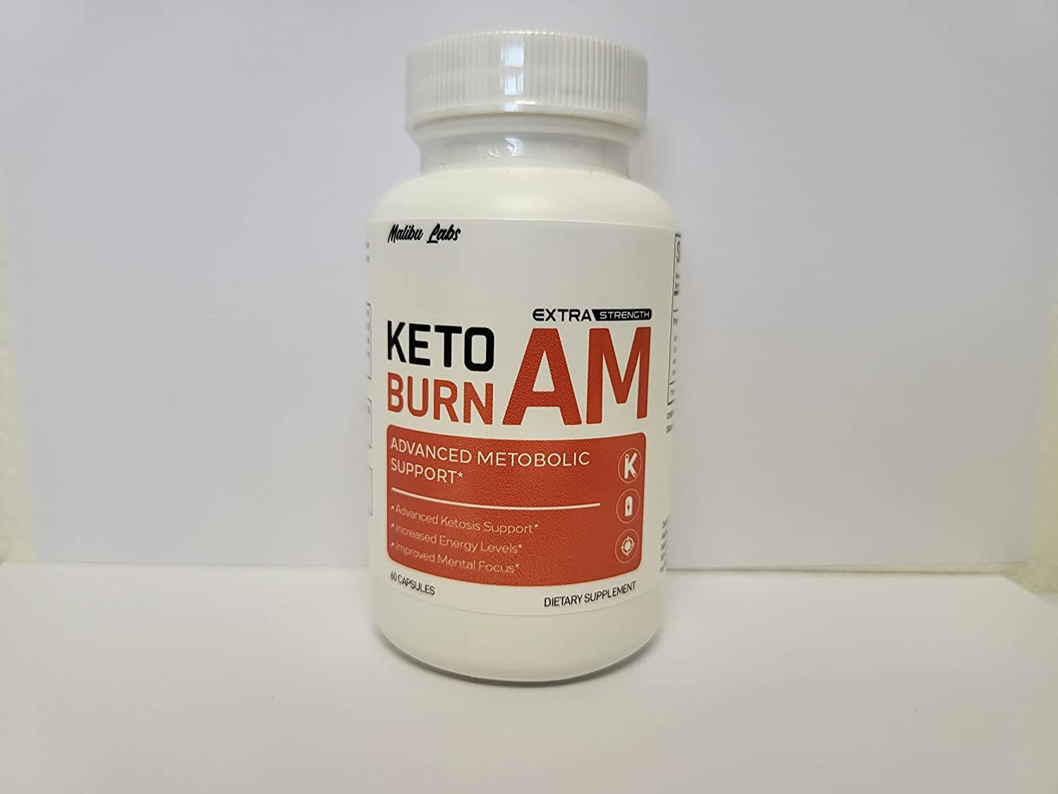 Keto Burn AM Advanced Formula Made in The USAS 1 Bottle 30 Day Supply