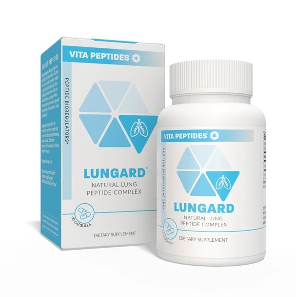 Lungard – Lungs Peptide Bioregulator 30 Capsules – Free Shipping