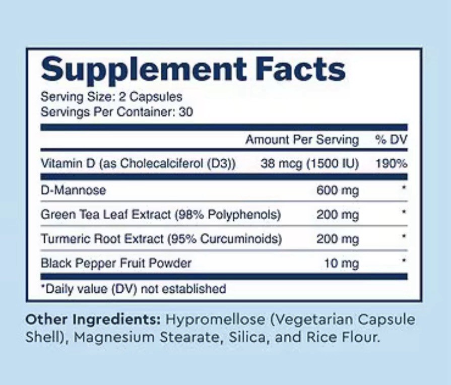 Uqora Defend 2 Dietary Supplement Capsules Exp 2027+