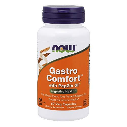 NOW FOODS Gastro Comfort with PepZin GI 60 Veg Capsules