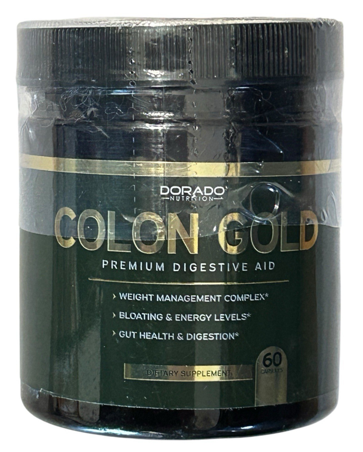 2x Dorado Nutrition Colon Gold Premium Digestive Aid – 120 Capsules – Ex: 10/26