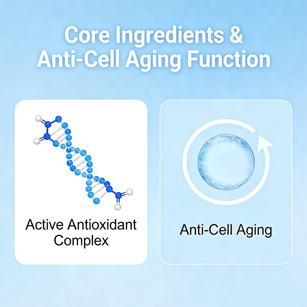 Active Antioxidant Complex With Resveratrol Metabolic Health 30/60/120 Capsules