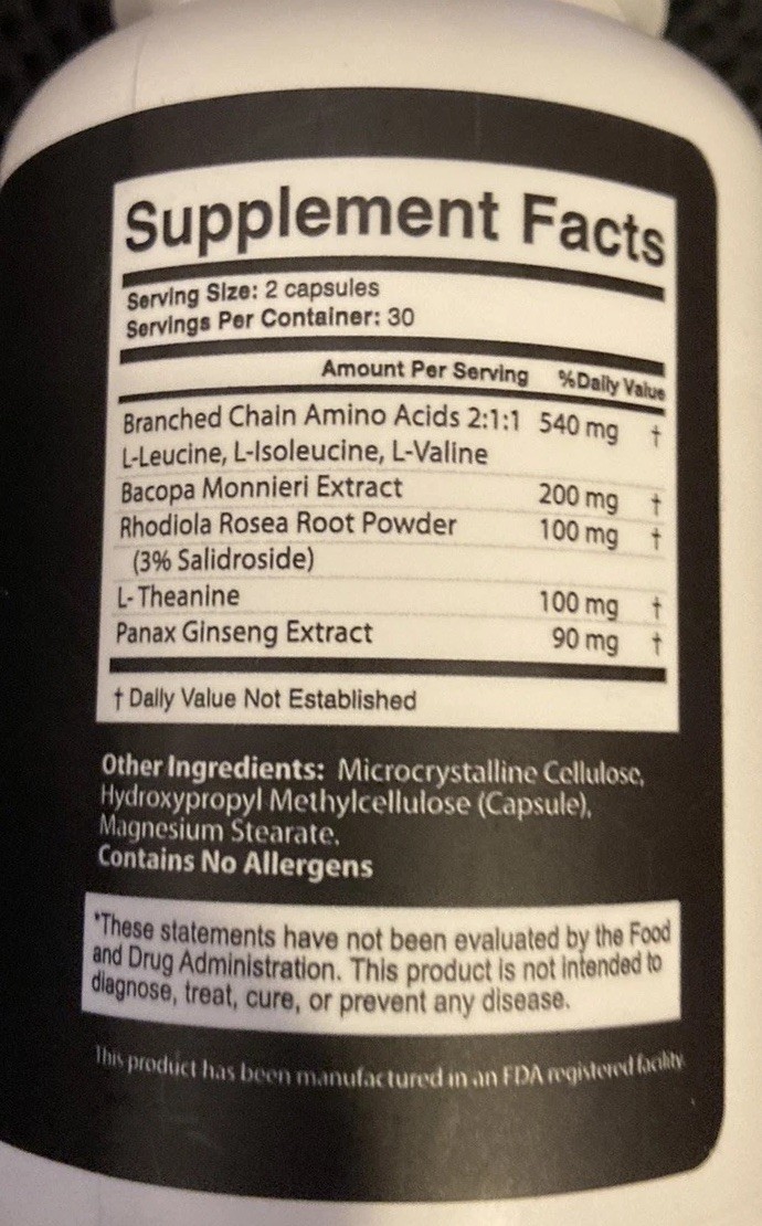 4 BOTTLES Memo Blast Supplement MEMORY FOCUS Capsules Exp 8/27 FREE SHIPPING