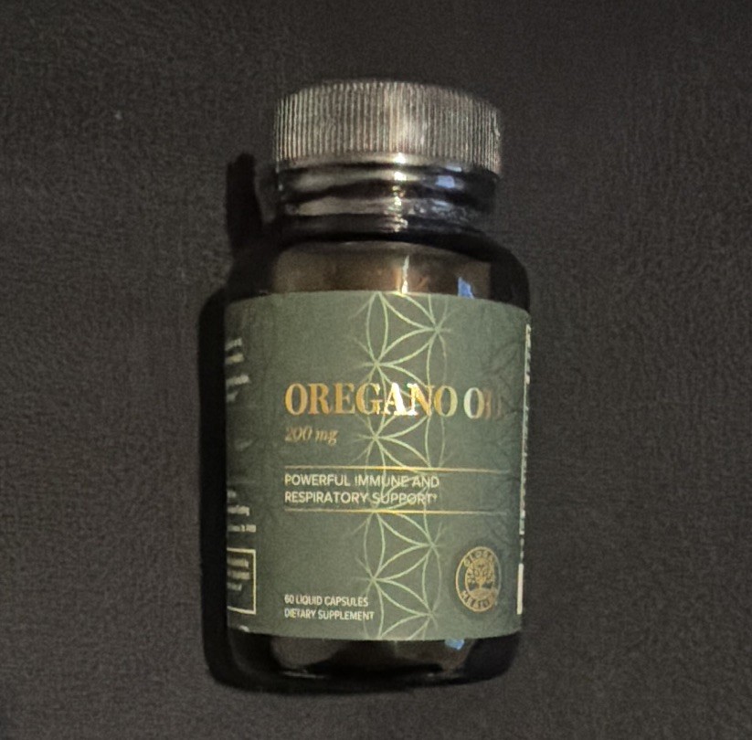 Global Healing Oregano Oil Liquid Capsules 200mg, Immune Support, Vegan, 60 ct
