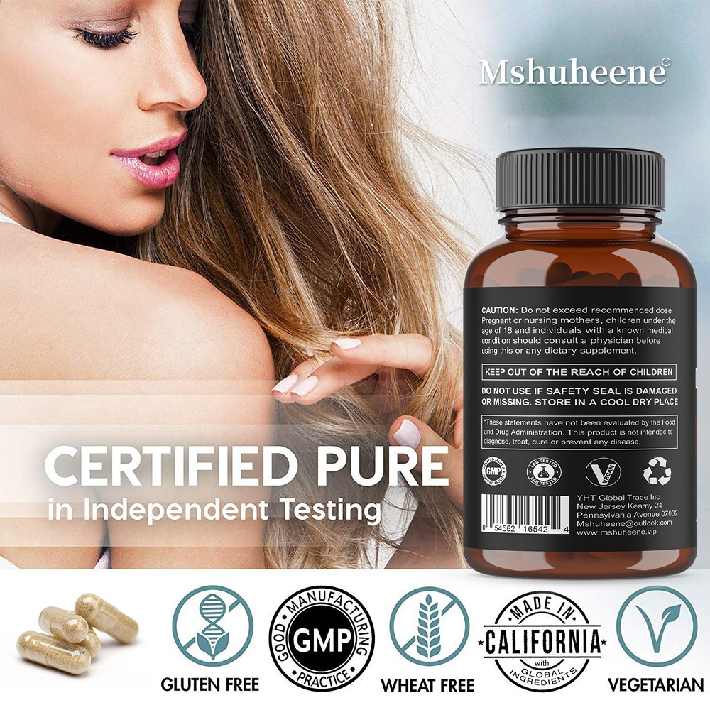 DHT Blocker Supplements Saw Palmetto Extract Hair Growth Digestive 30-120 Count