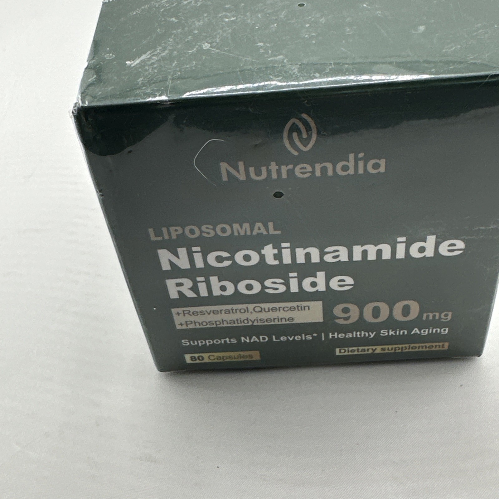 Liposomal Nicotinamide Riboside Resveratrol 900MG 80 Capsules EXP March 2027