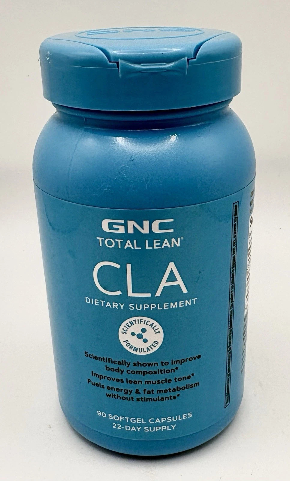 GNC Total Lean CLA 90 Softgel Capsules New & Sealed Expires 5/2028 -RK2