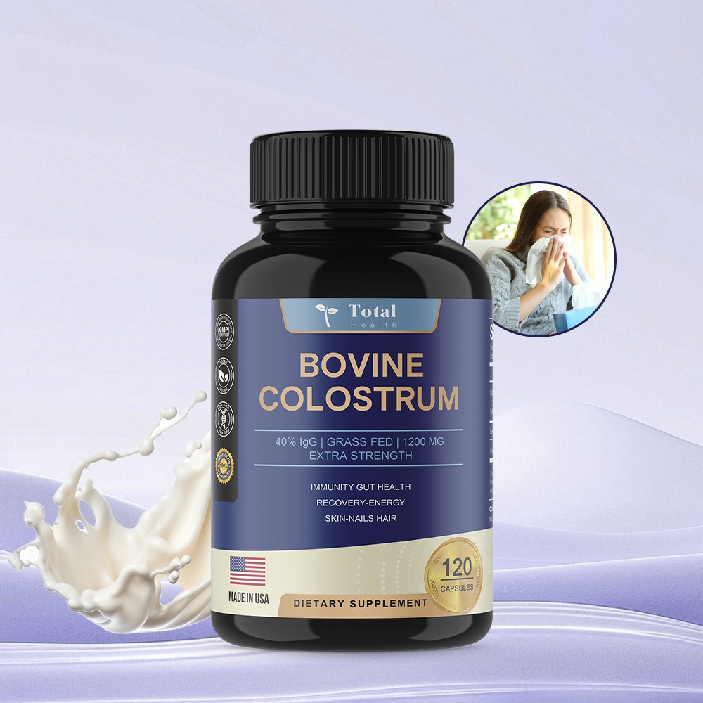 Bovine Colostrum Immunoglobulin Capsules – Immune Barrier, Intestinal Vitality