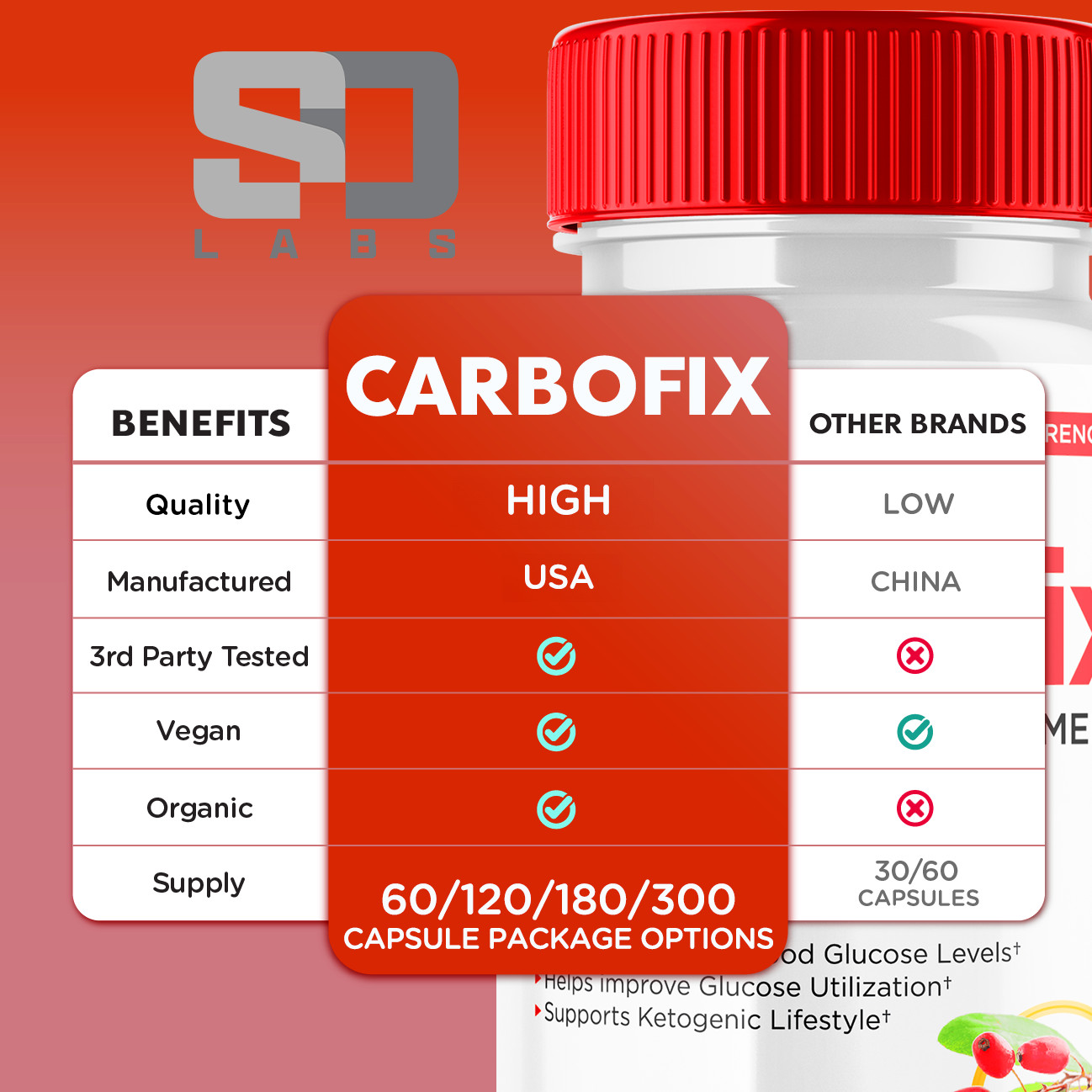 CarboFix Supports Carbohydrate Management and Blood Health (2 Pack)