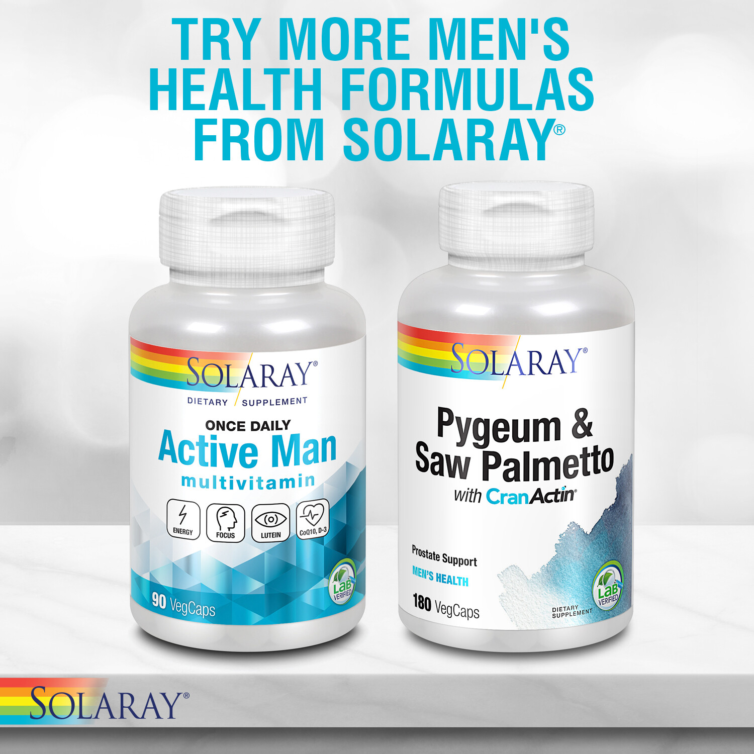 Solaray Saw Palmetto & Pygeum | Once Daily Prostate & Urinary Health | 30 CT
