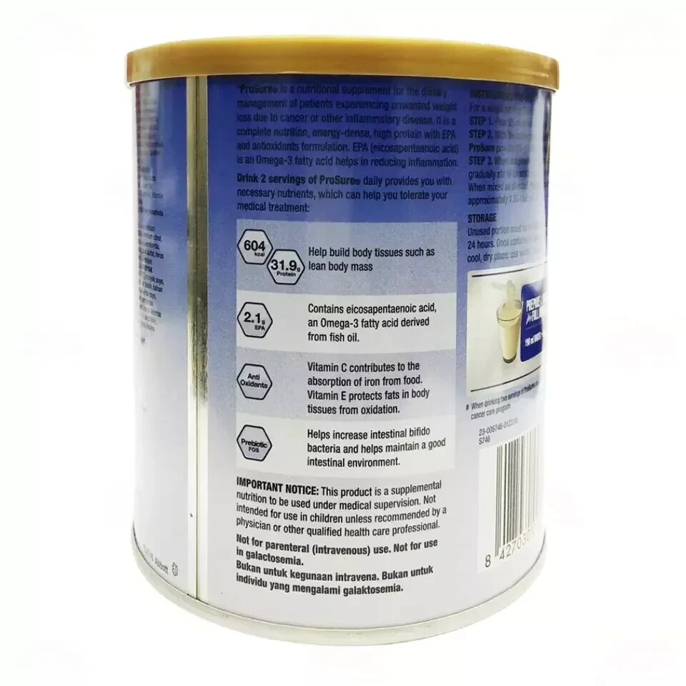Abbott Pro Sure Milk High Protein, Prebiotic & EPA 380g