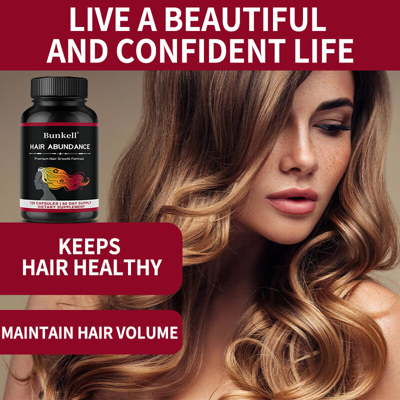 Hair Abundance | Hair Growth Vitamins for Stronger Hair, Skin & Nails