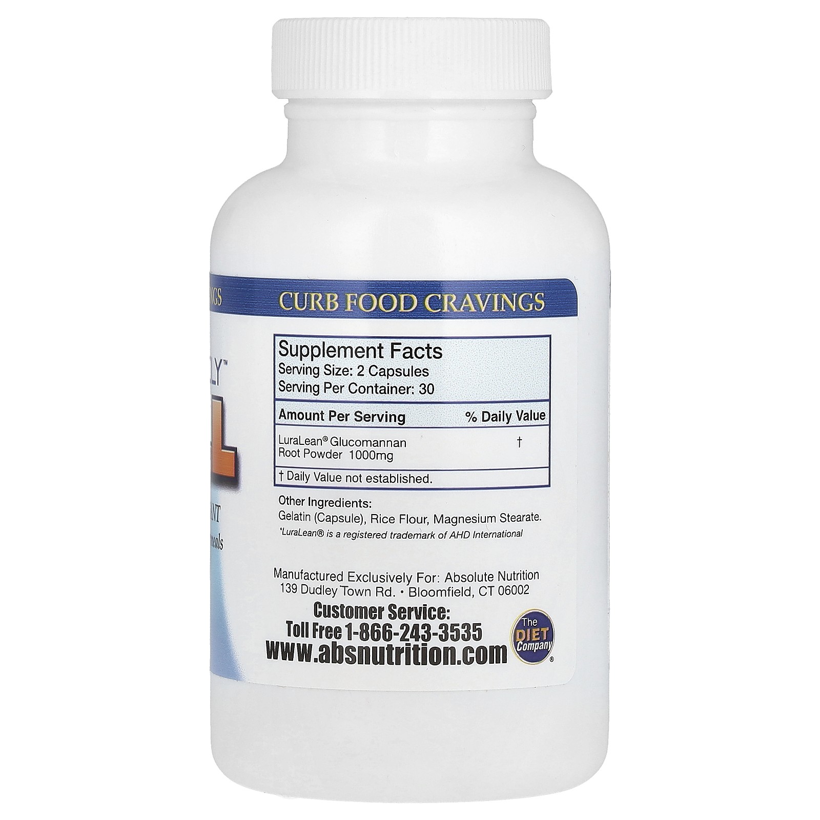 Absolutely Full, Appetite Suppressant, 60 Capsules