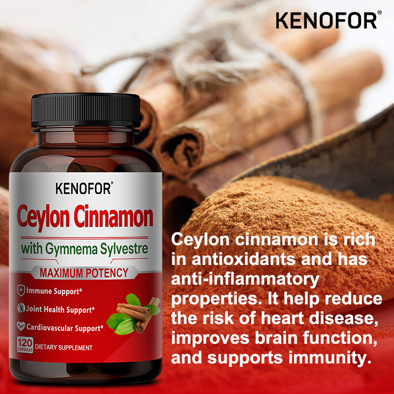 Ceylon Cinnamon, 3000 Mg (per Serving), 30 To 120 Quick-release Capsules