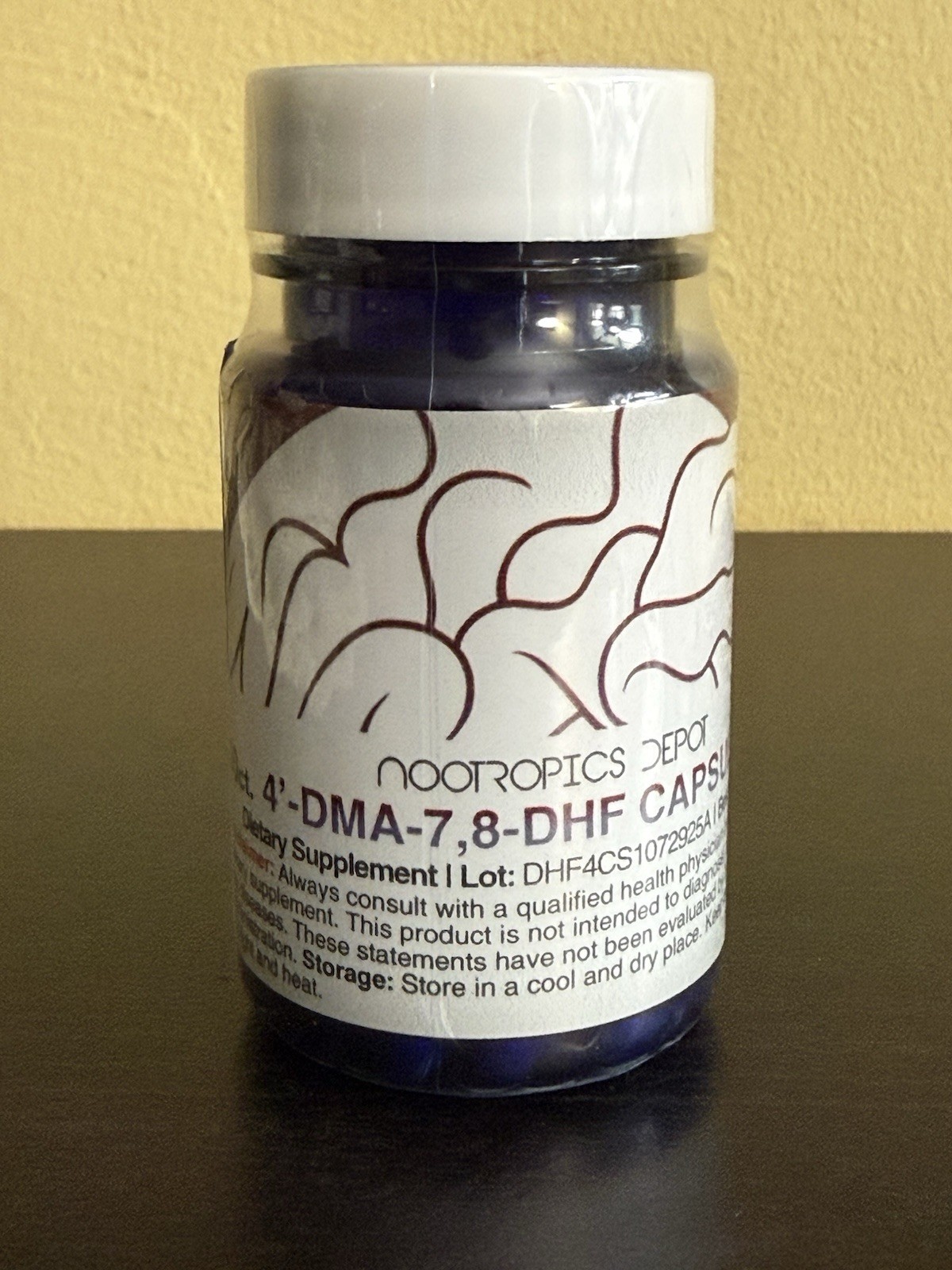 Nootropics Depot 4′-DMA-7,8-DHF 10mg Dietary Supplement 30 Capsules
