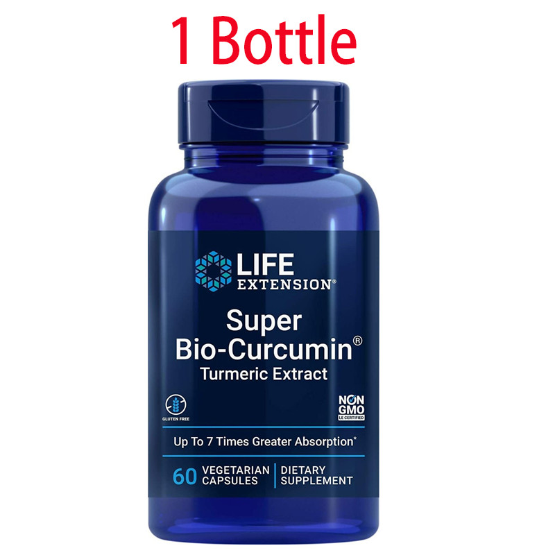 Life Extension Super Bio Curcumin Turmeric Extract 400mg 60 Vegetarian Capsules
