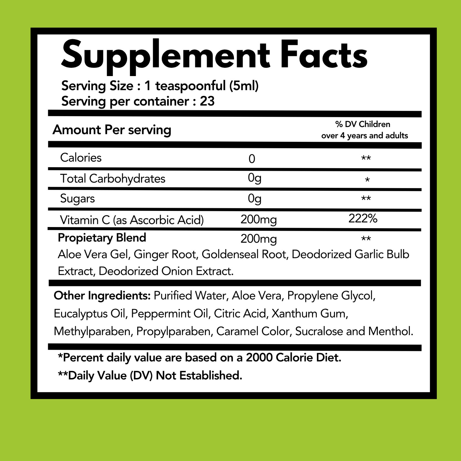 Arymar Imefasma Sugar-Free Syrup – Ginger & Aloe Vera Blend – 4 fl oz (3-Pack)