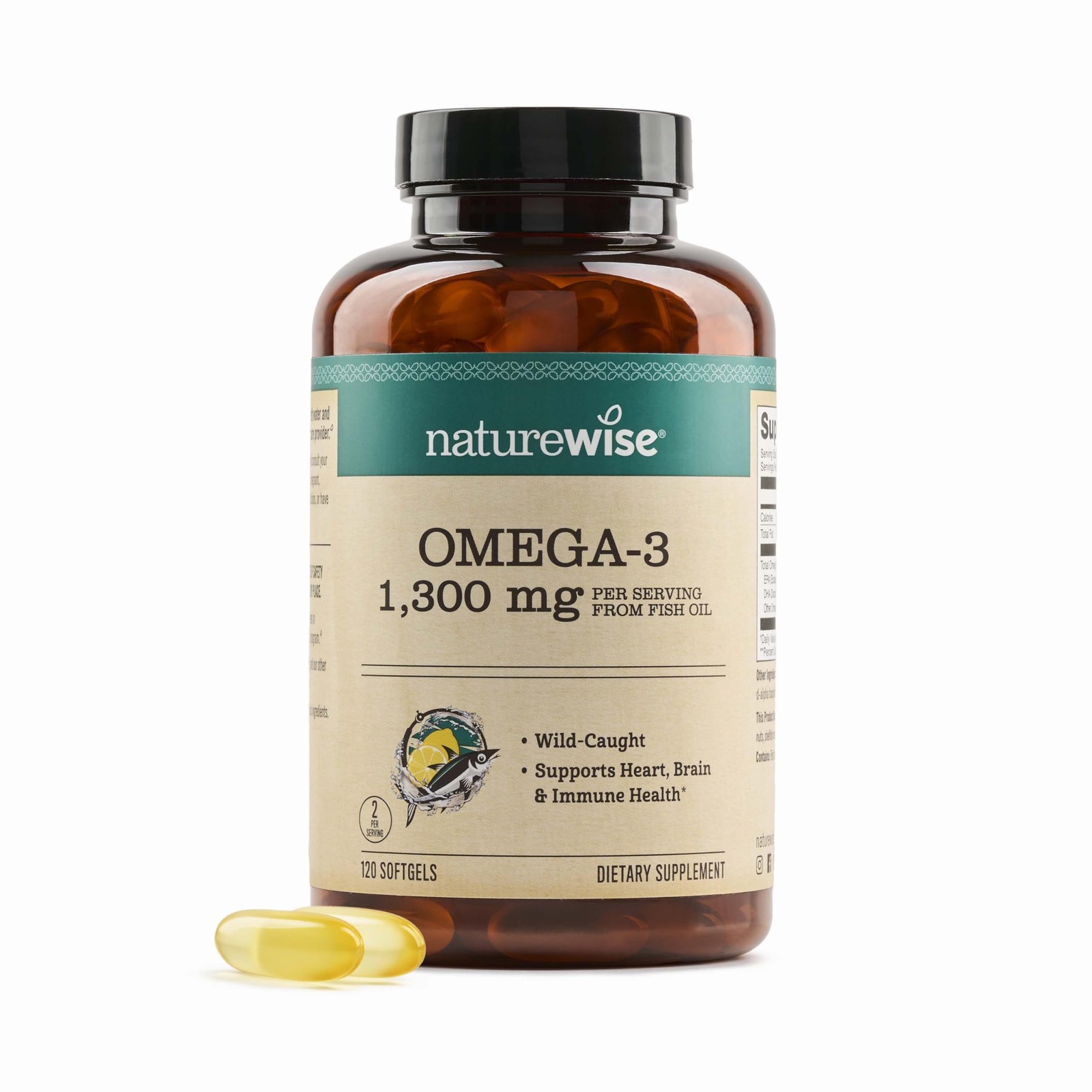Naturewise Ultra Omega 3 Oil 2200 Mg To 1300 Mg – – – Oil Epa Dha – –