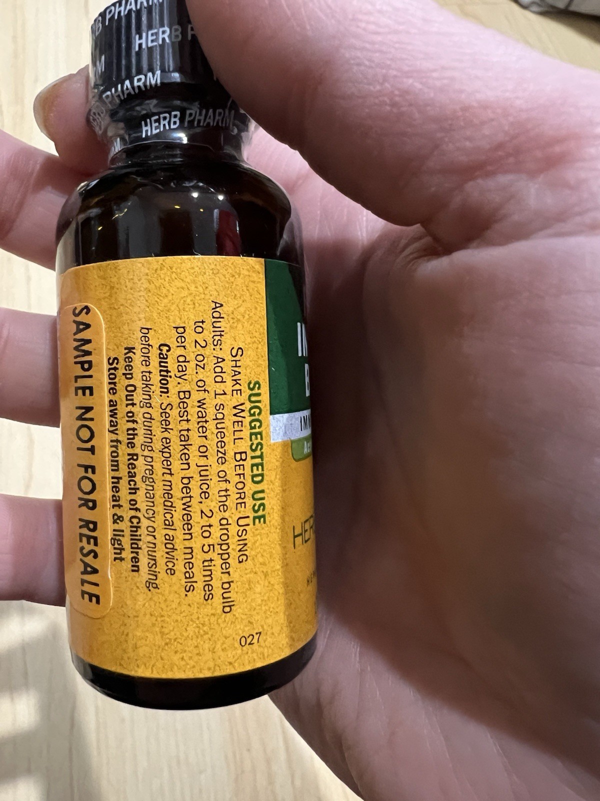 Herb Pharm Rapid Immune Boost Herbal Supplement Immune Support 1 fl oz