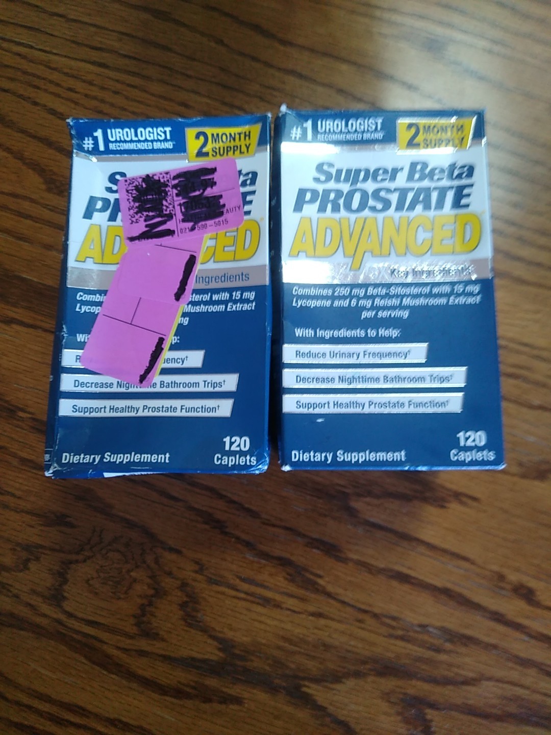(2 )~Pack Super Beta Prostate Advanced Supplement 2×120 Cap (240) Exp 07/2027
