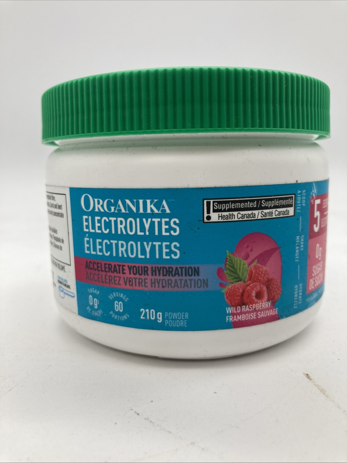Organika Electrolytes + Enhanced Collagen Nutrition Wild Berry Flavor 210g Lp