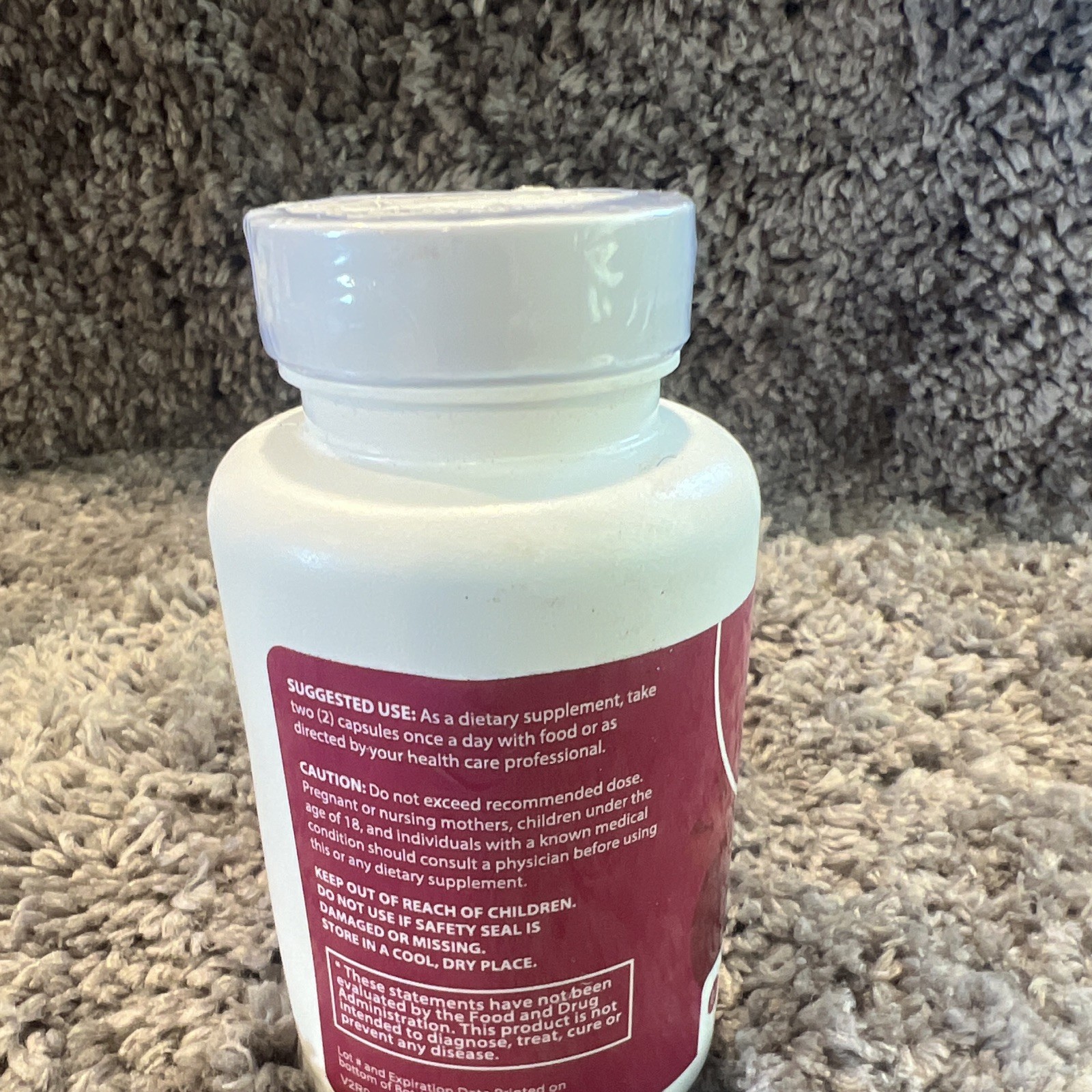 Rosabella Beetroot Dietary Supplement 1300mg 60 Veggie Capsules Vegan GMP