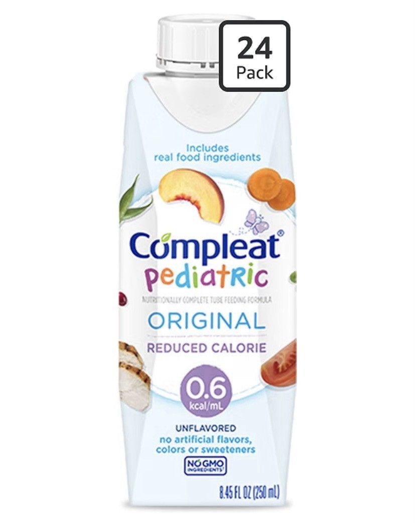 Compleat Pediatric Original 1.0 kcal/mL Unflavored, 24 Pack, Liquid Exp02/2027
