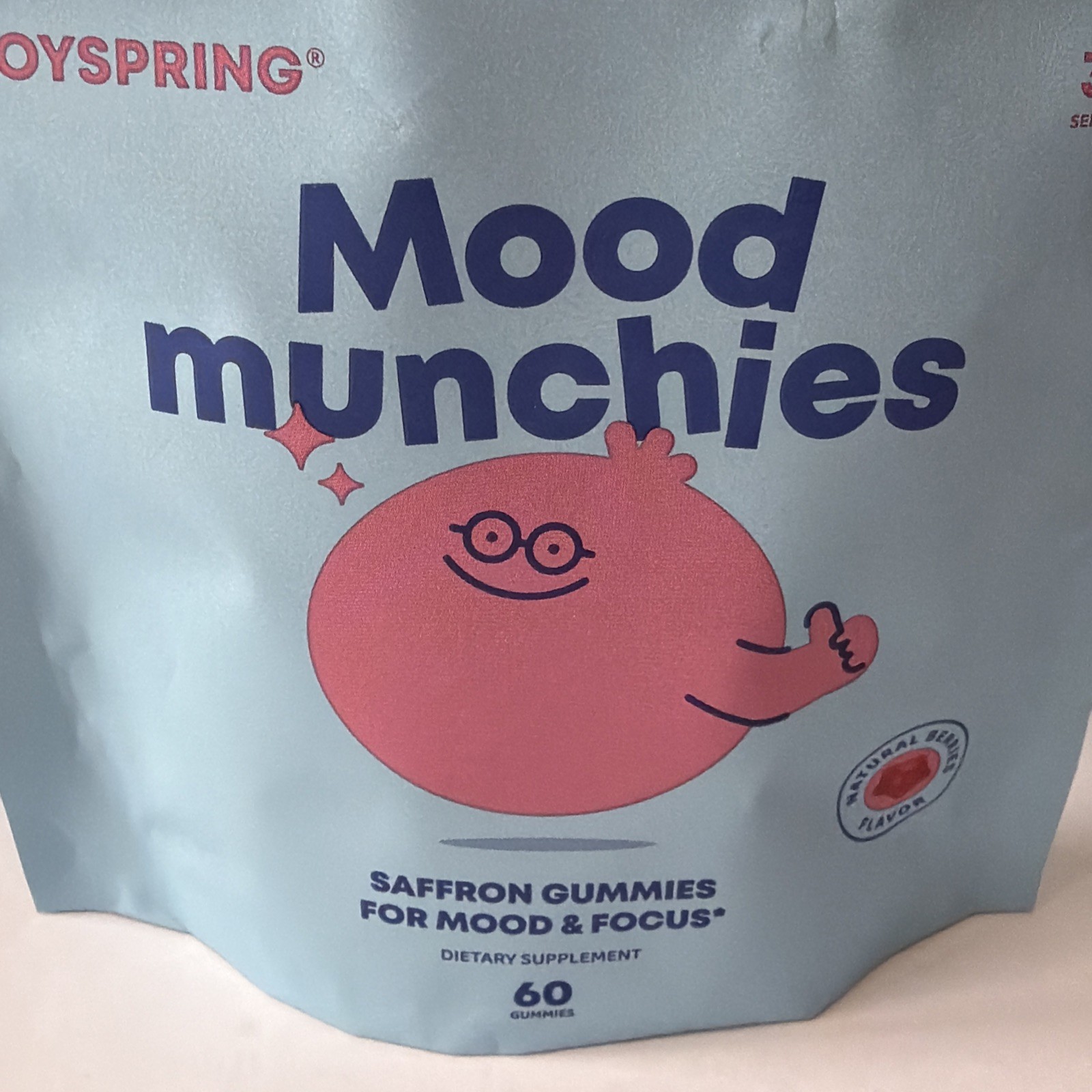 JoySpring Mood Support Gummies 60ct & Drink Sticks 50ct Natural Berry Flavor