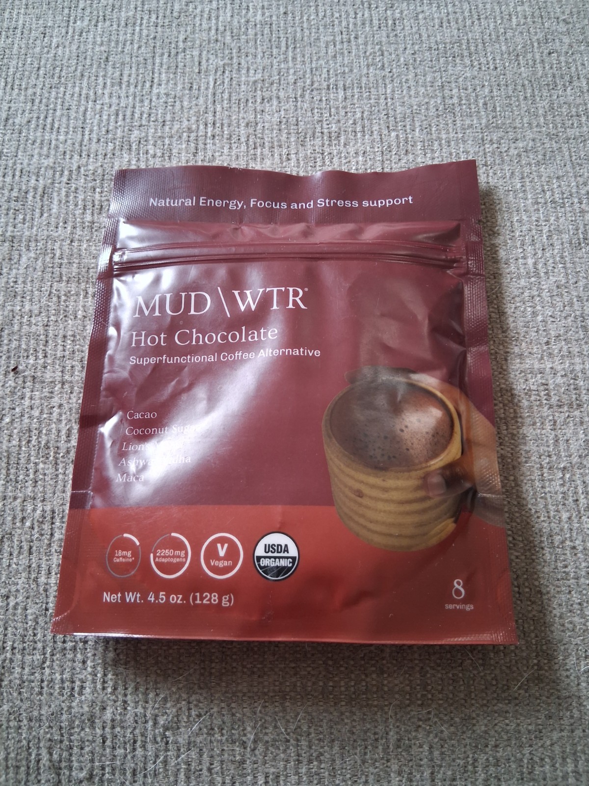 MUDWTR – Hot Chocolate – Coffee Alternative – 4.5 oz – SEALED – FRESH