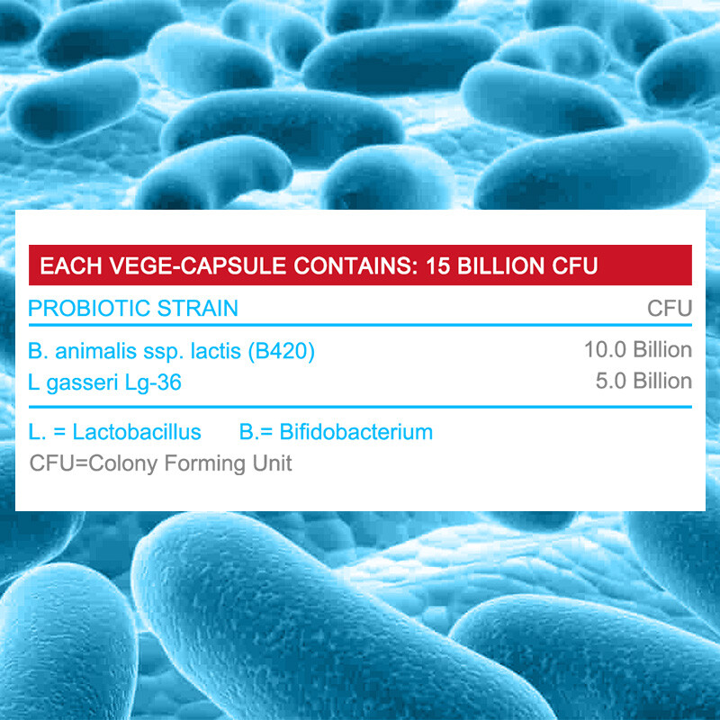 Shape B420 Probiotics, Supports Digestive Health and Metabolic Rate, Vegan