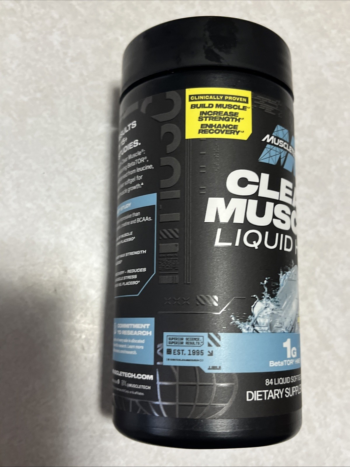 Clear Muscle®, Liquid HMB, 84 Liquid Softgels