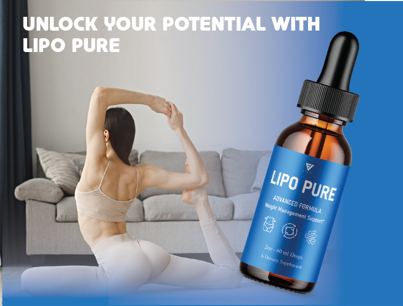 Lipo Pure Drops, LipoPure Weight Management Support Supplement (2oz)