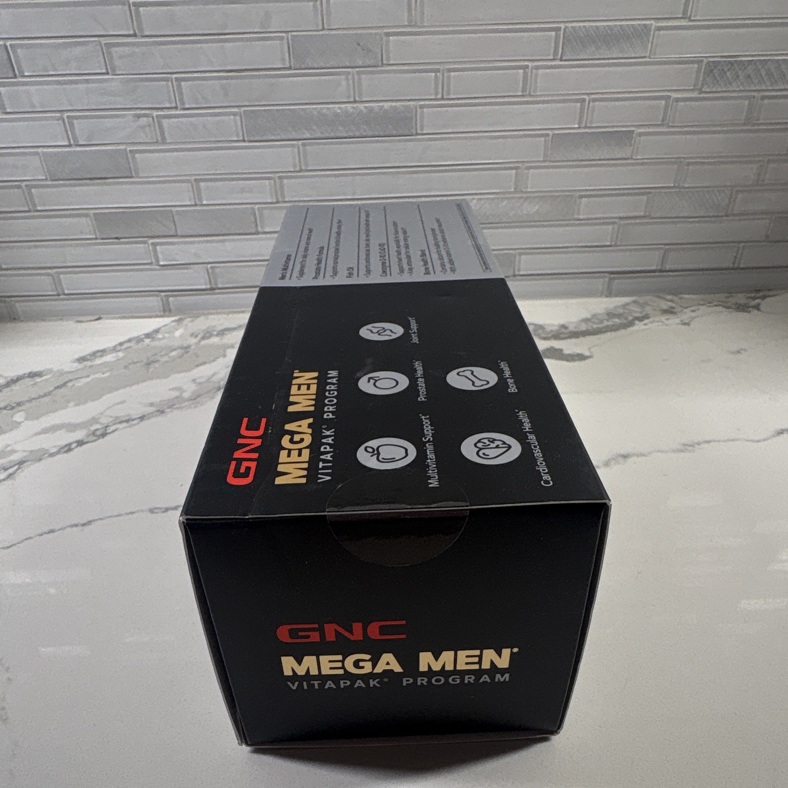 *NEW*GNC Mega Men Vitapak Program 50+ Men’s Multivitamin Pack 30 Day 150 Pills