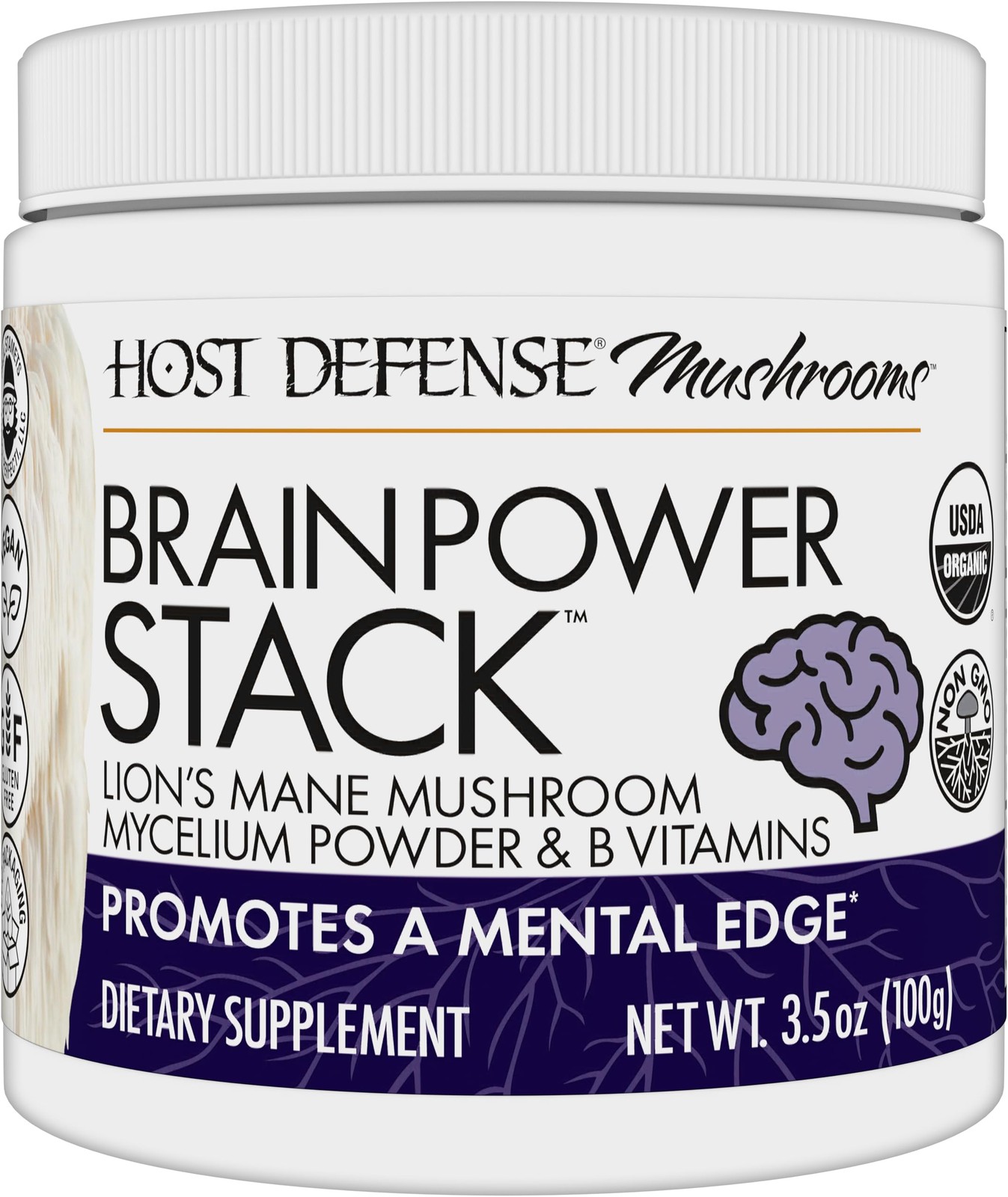 Host Defense Brain Power Stack Powder 100 g – Mental Edge