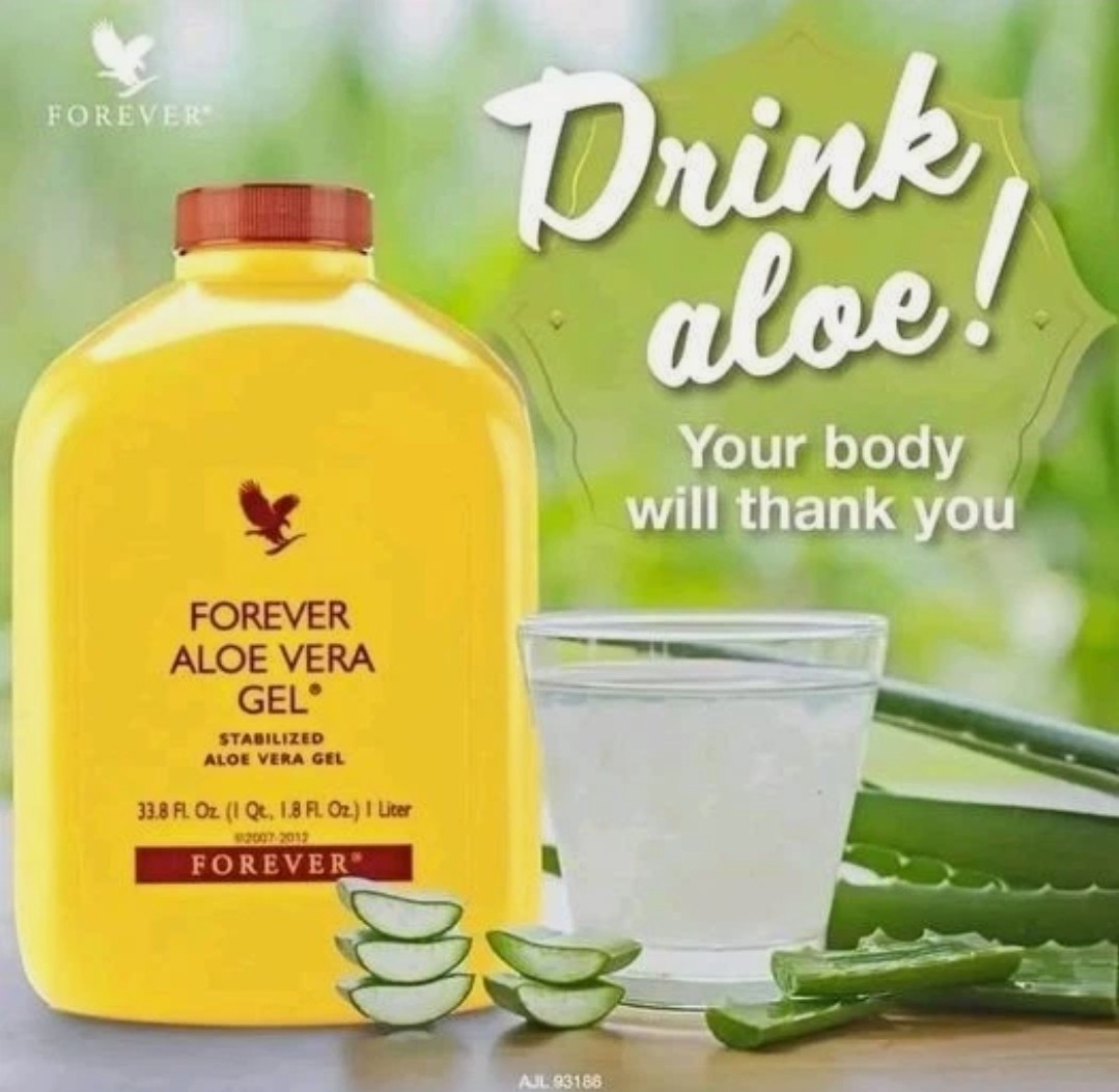 4 bottles Forever Aloe Vera Juice 1L each. Original/HALAL
