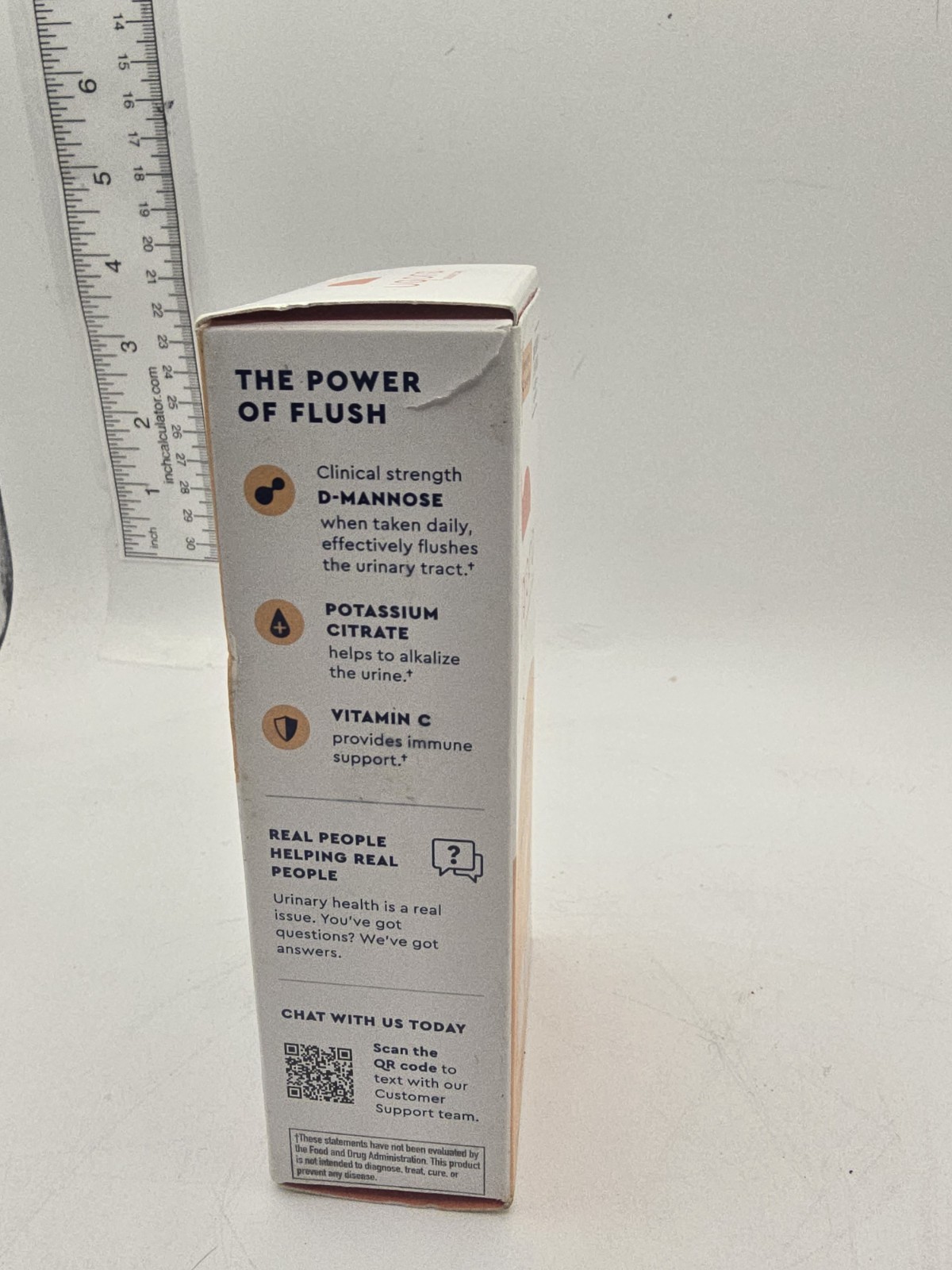 Uqora Flush D-Mannose Urinary Care Drink Mix Unflavored 10 Packets exp 12/26