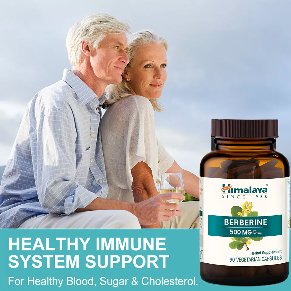 BERBERINE 500M Gcopsule Herbal Supplement 90 VEGETARIAN CAPSULES
