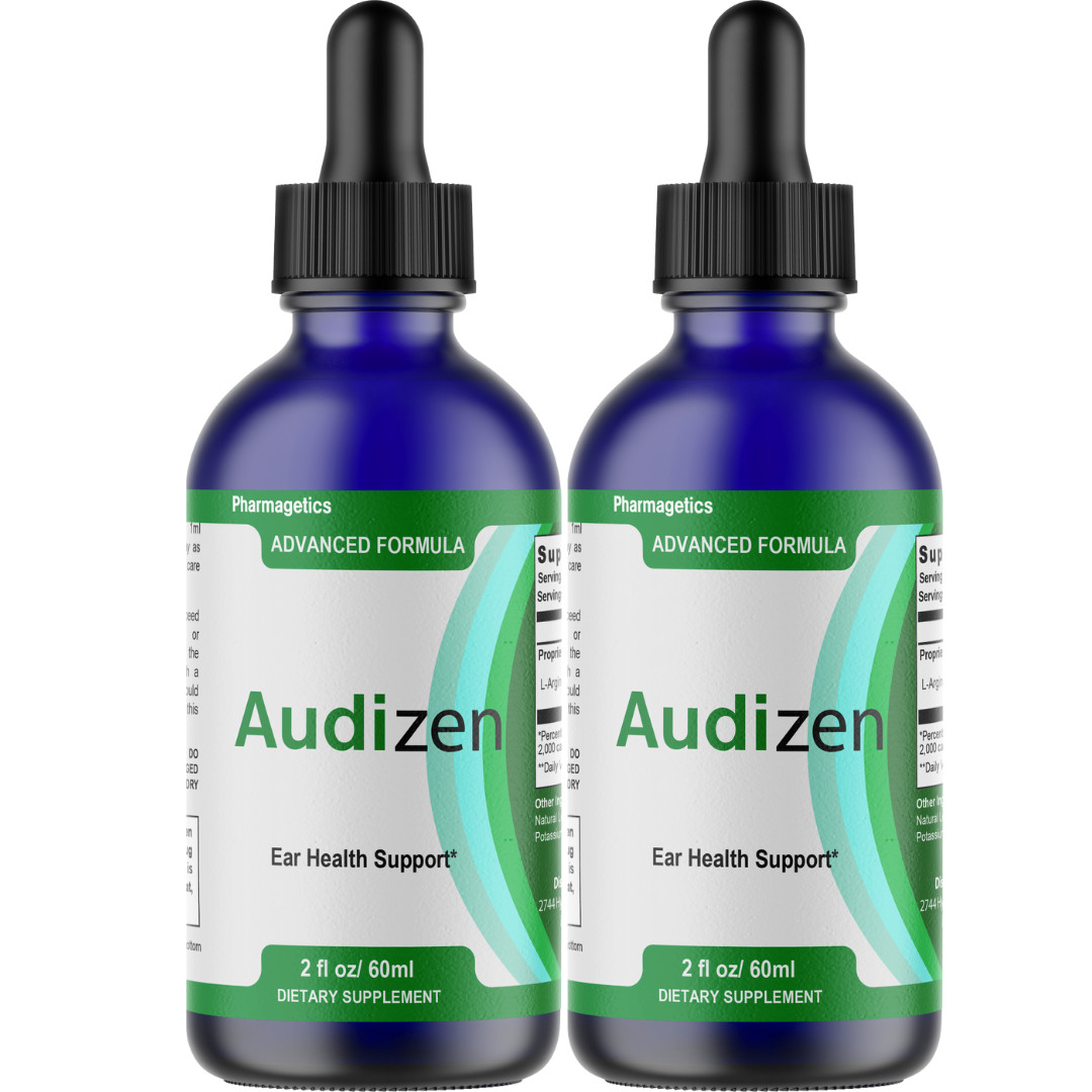 Audizen Ear Health Support Liquid, (2 Bottles) Genuine Ear Health Drops