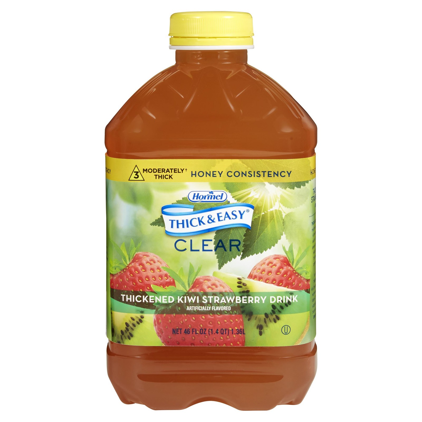 Thick & Easy Thickened Beverage Kiwi Strawberry 46 oz. Bottle 6 Ct