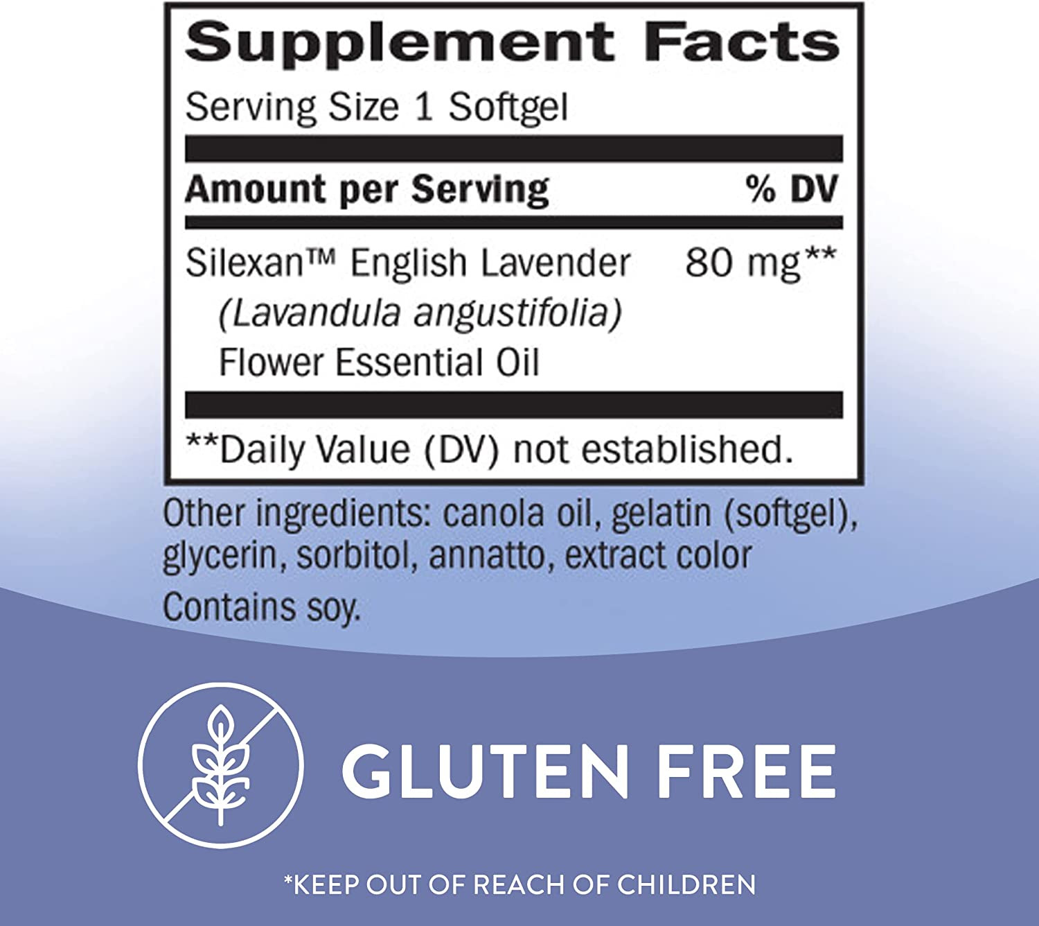 Nature’s Way CalmAid Softgels with Silexan Lavender Oil, Reduce Tension & Stress