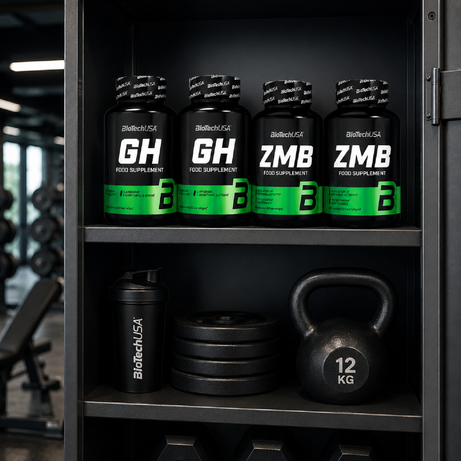 GH Regulator + ZMB – Building muscle mass, Regeneration Muscle pump, Testo-level