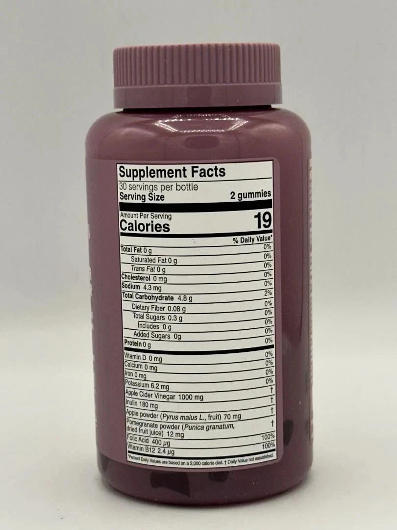 FARMASI NUTRIPLUS APPLE CIDER VINEGAR GUMMIES Gut Health FREE SHIPPING