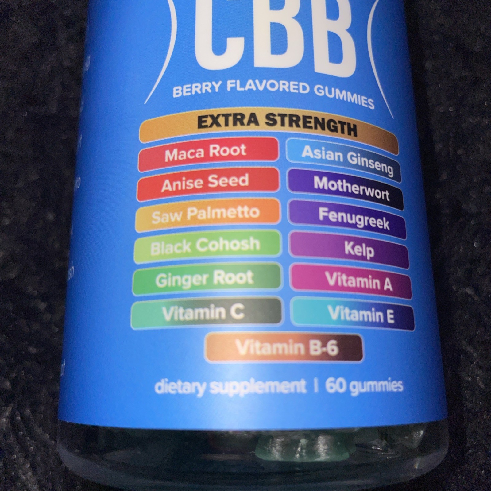 CBB Women’s 13 in 1 Supplement Berry Flavored Gummies 60 Count