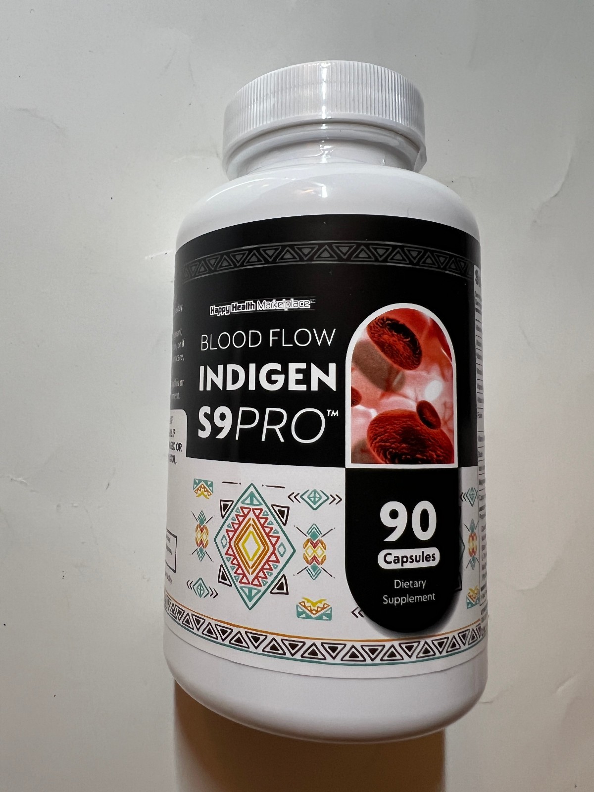 Blood Flow Circulation Supplement Capsules Energy & Vascular Support 90ct