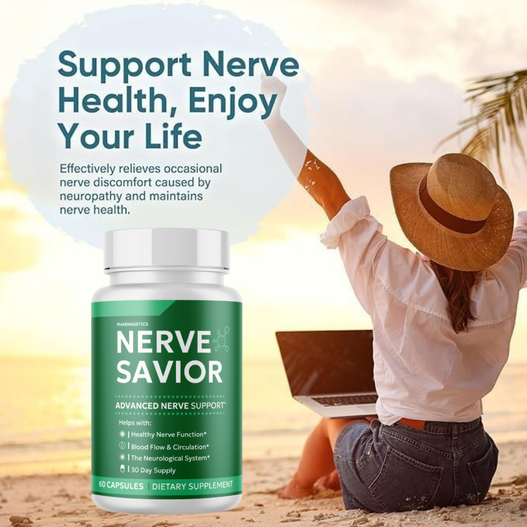 Nerve Savior Advanced Nerve Support 30 Day Supply 60 Capsules