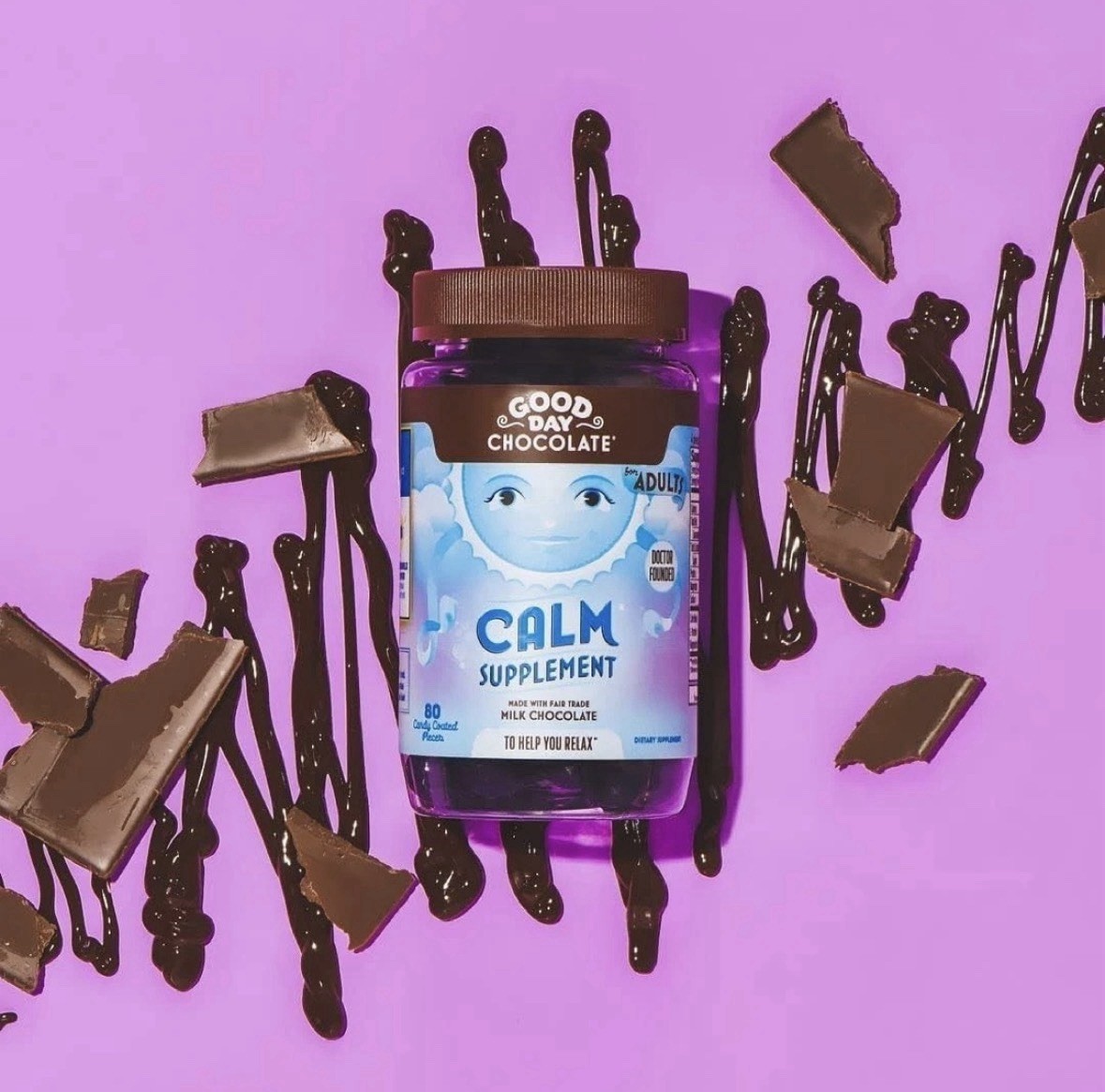 Good Day Chocolate Adult’S Calm 80 Pieces